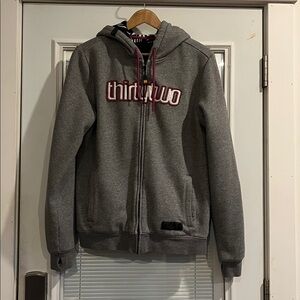 Woman’s Thirtytwo double lined fleece hoodie